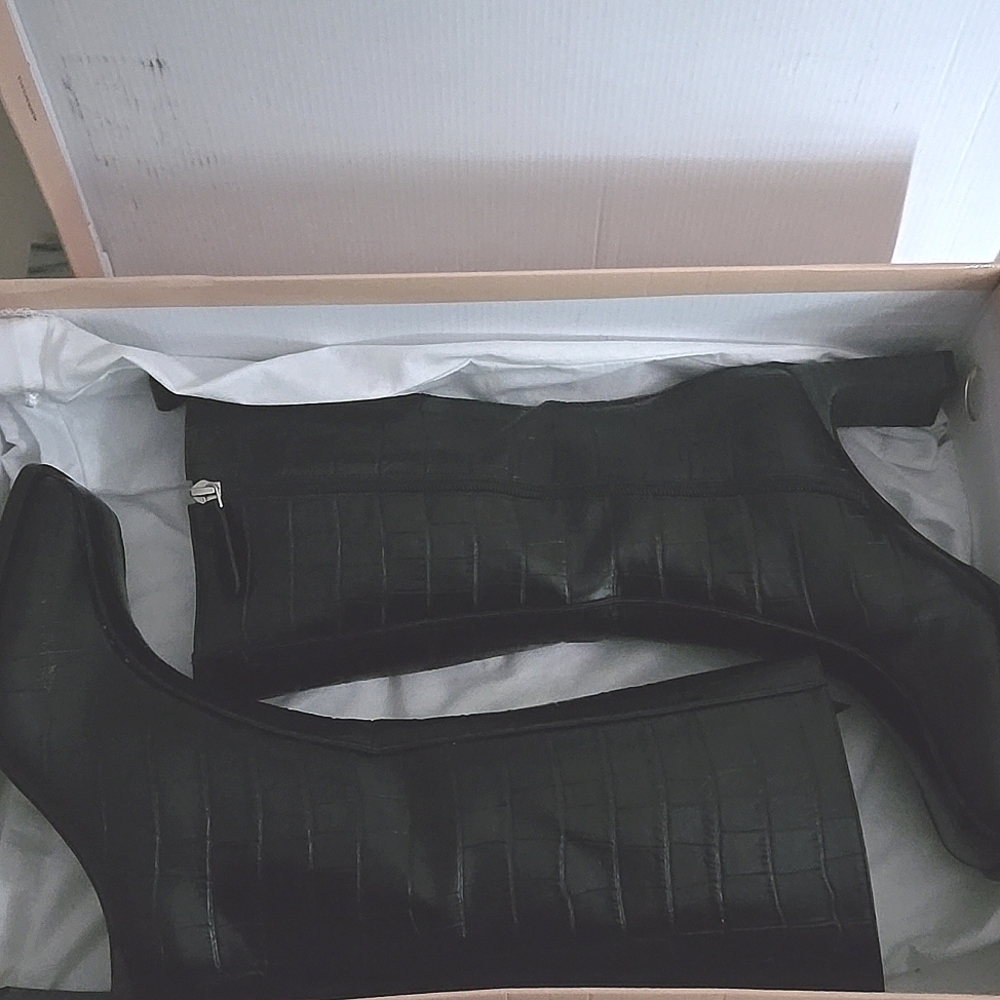 Free People Vicenza Midi Square-Toe Boot - Picture 5 of 15